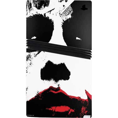 DC Comics The Joker Dark Knight Poster Art PS5 Pro Console Skin