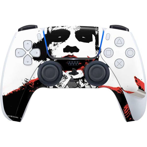 DC Comics The Joker Dark Knight Poster Art PS5 Pro Disk Bundle Skin