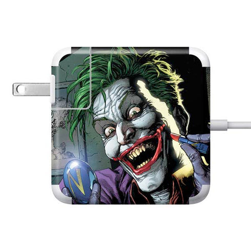DC Comics The Joker Put on a Smile 85W Power Adapter (15 and 17 inch MacBook Pro Charger) Skin