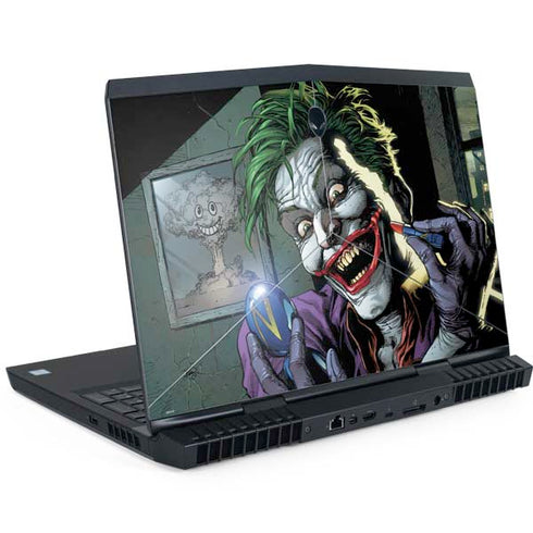 DC Comics The Joker Put on a Smile Dell Alienware Skin