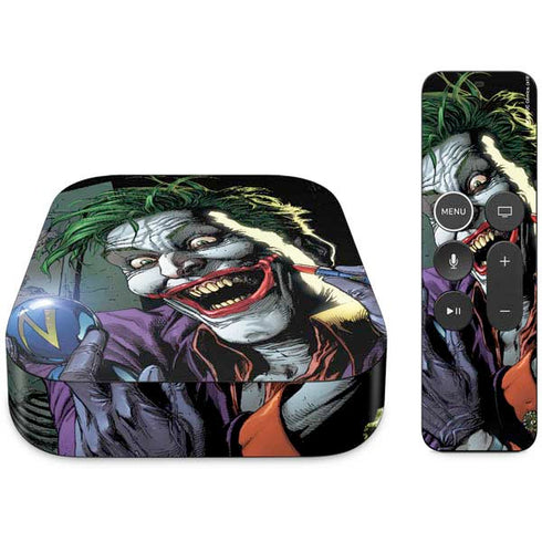 DC Comics The Joker Put on a Smile Apple TV Skin