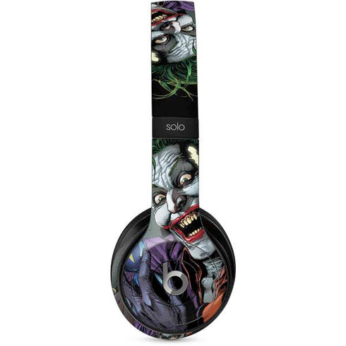 DC Comics The Joker Put on a Smile Beats Solo 2 Wired Skin