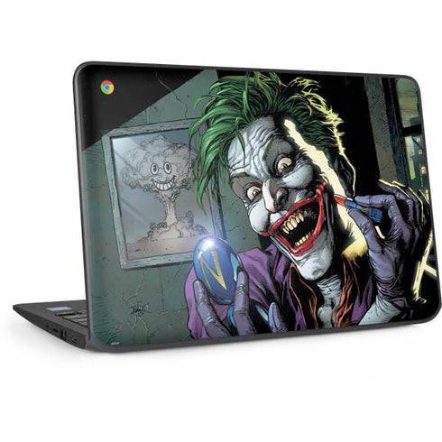 DC Comics The Joker Put on a Smile HP Chromebook Skin