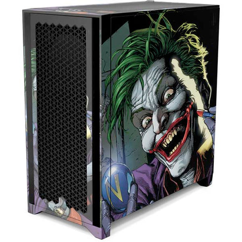DC Comics The Joker Put on a Smile Corsair 4000D Tempered Glass Mid-Tower ATX Case Skin