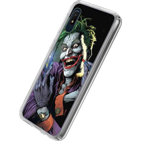 DC Comics The Joker Put on a Smile Galaxy A10e Clear Case