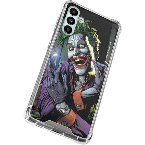 DC Comics The Joker Put on a Smile Galaxy A13 5G Clear Case
