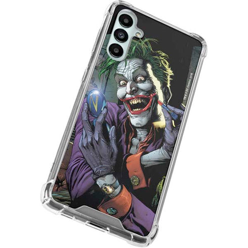 DC Comics The Joker Put on a Smile Galaxy A15 5G Clear Case