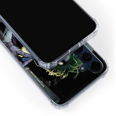 DC Comics The Joker Put on a Smile Galaxy A35 5G Clear Case