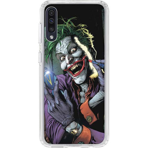 DC Comics The Joker Put on a Smile Galaxy A50 Clear Case