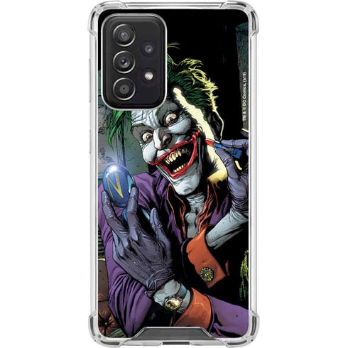 DC Comics The Joker Put on a Smile Galaxy A52 5G Clear Case