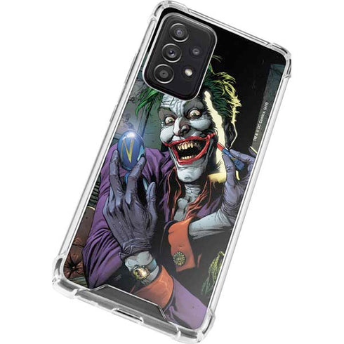 DC Comics The Joker Put on a Smile Galaxy A52 5G Clear Case