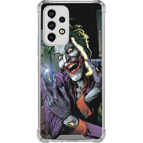 DC Comics The Joker Put on a Smile Galaxy A53 5G Clear Case