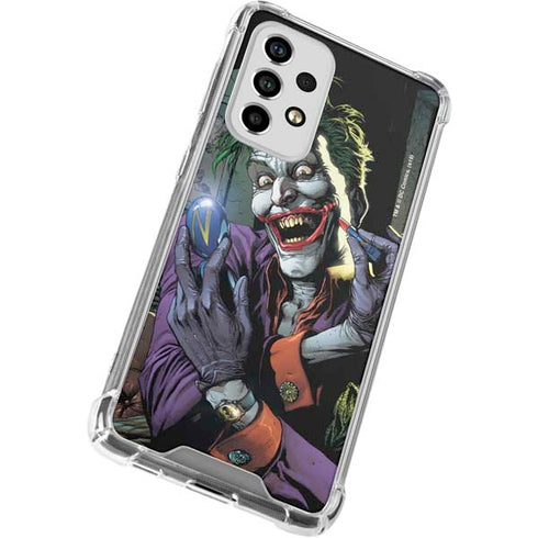 DC Comics The Joker Put on a Smile Galaxy A53 5G Clear Case