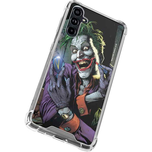 DC Comics The Joker Put on a Smile Galaxy A54 5G Clear Case