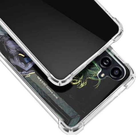 DC Comics The Joker Put on a Smile Galaxy A54 5G Clear Case