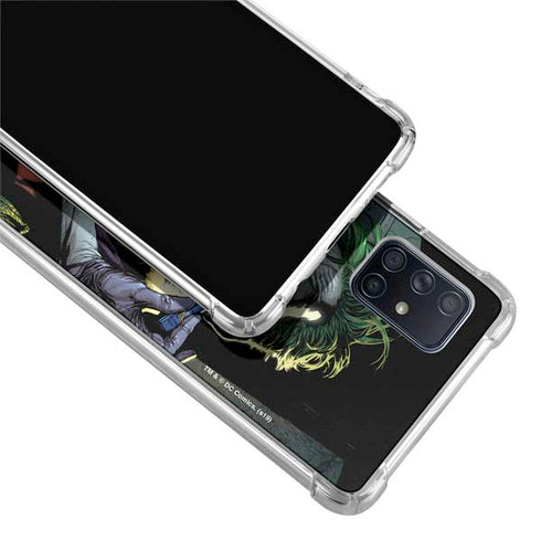 DC Comics The Joker Put on a Smile Galaxy A71 5G Clear Case