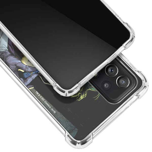 DC Comics The Joker Put on a Smile Galaxy A72 5G Clear Case