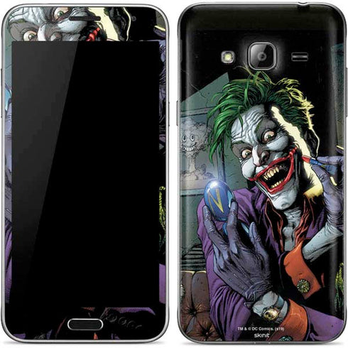 DC Comics The Joker Put on a Smile Galaxy J3 Skin