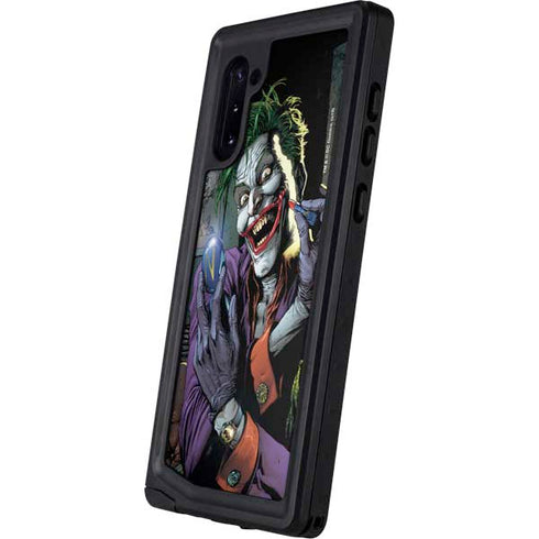 DC Comics The Joker Put on a Smile Galaxy Note 10 Waterproof Case