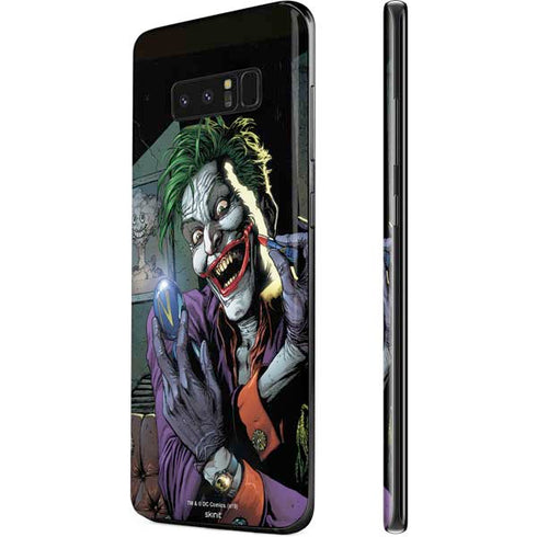 DC Comics The Joker Put on a Smile Galaxy Note 8 Skin
