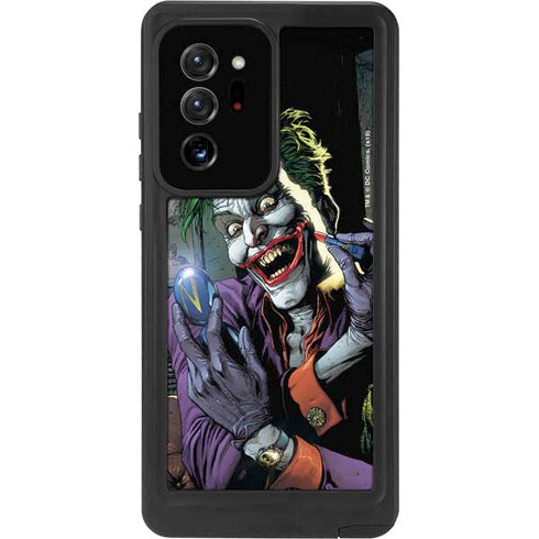 DC Comics The Joker Put on a Smile Galaxy Note20 Ultra 5G Waterproof Case