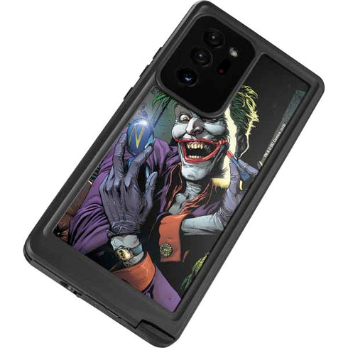 DC Comics The Joker Put on a Smile Galaxy Note20 Ultra 5G Waterproof Case
