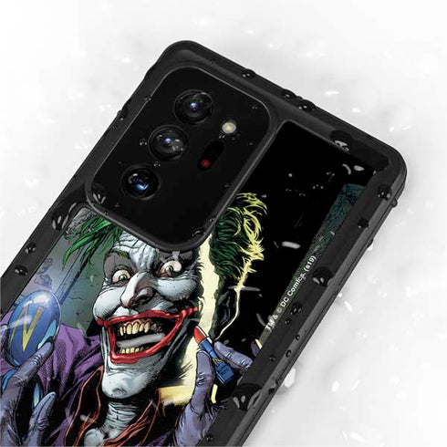 DC Comics The Joker Put on a Smile Galaxy Note20 Ultra 5G Waterproof Case