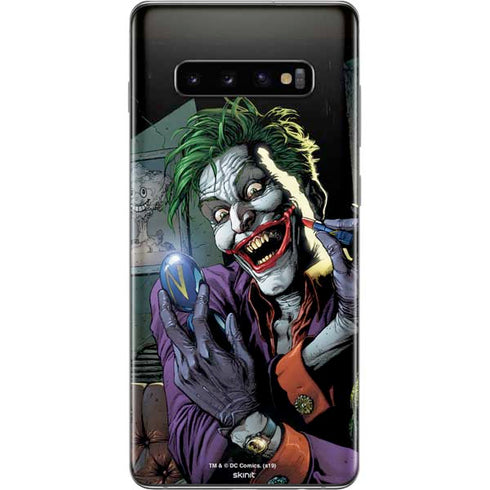 DC Comics The Joker Put on a Smile Galaxy S10 Plus Skin