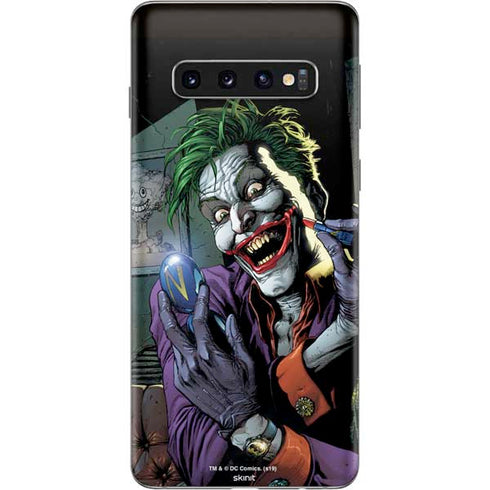 DC Comics The Joker Put on a Smile Galaxy S10 Skin