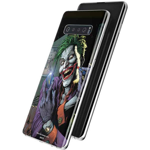 DC Comics The Joker Put on a Smile Galaxy S10 Skin