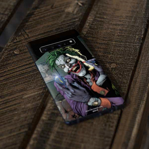 DC Comics The Joker Put on a Smile Galaxy S10 Skin