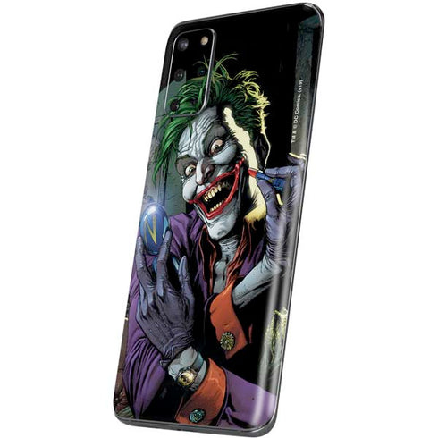 DC Comics The Joker Put on a Smile Galaxy S20 Plus Skin