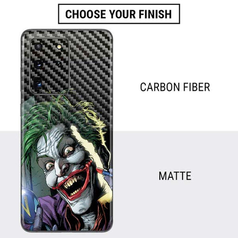 DC Comics The Joker Put on a Smile Galaxy S20 Ultra 5G Skin
