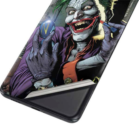 DC Comics The Joker Put on a Smile Galaxy S21 5G Skin