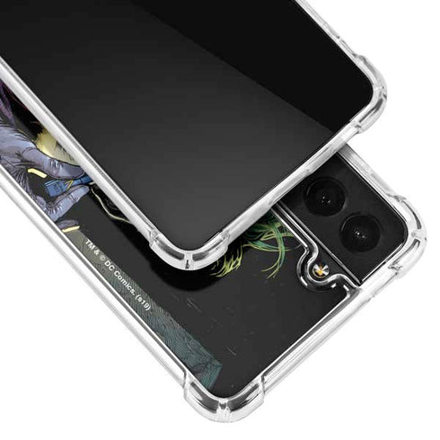 DC Comics The Joker Put on a Smile Galaxy S21 Plus 5G Clear Case