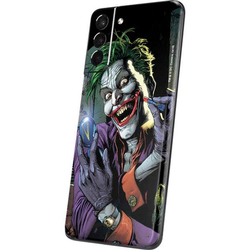 DC Comics The Joker Put on a Smile Galaxy S21 Plus 5G Skin