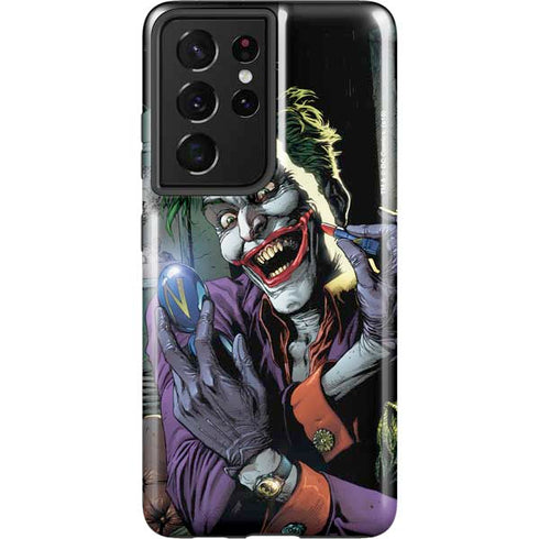 DC Comics The Joker Put on a Smile Galaxy S21 Ultra 5G Pro Case