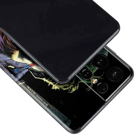 DC Comics The Joker Put on a Smile Galaxy S21 Ultra 5G Skin