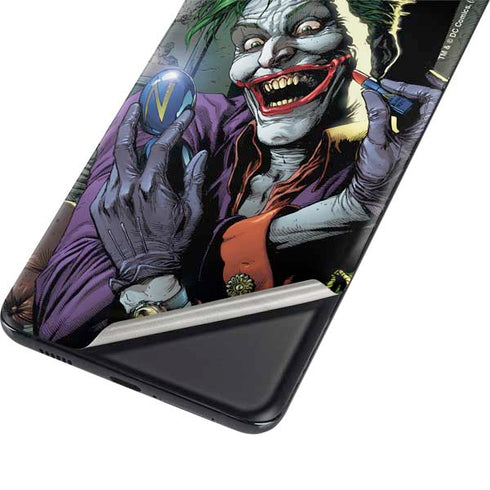 DC Comics The Joker Put on a Smile Galaxy S21 Ultra 5G Skin