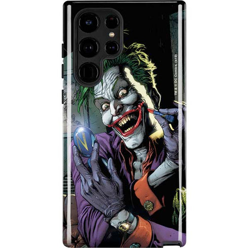 DC Comics The Joker Put on a Smile Galaxy S22 Ultra Pro Case