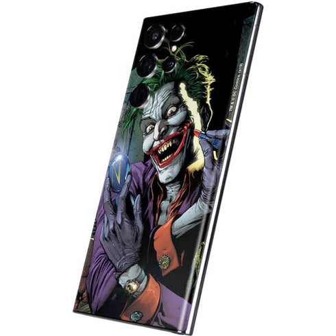 DC Comics The Joker Put on a Smile Galaxy S22 Ultra Skin