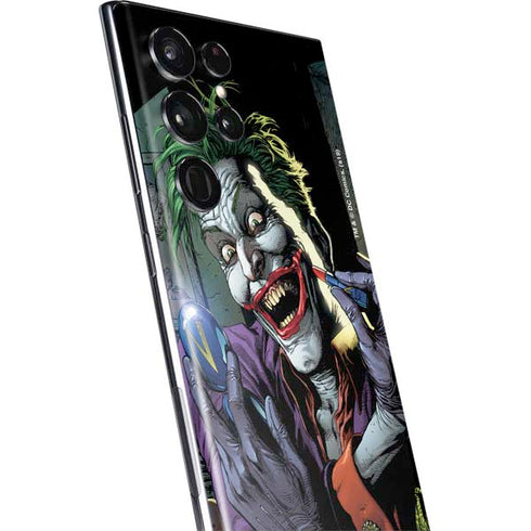 DC Comics The Joker Put on a Smile Galaxy S22 Ultra Skin