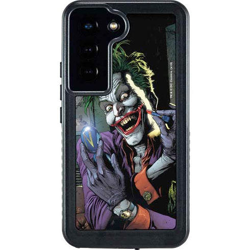 DC Comics The Joker Put on a Smile Galaxy S23 Waterproof Case