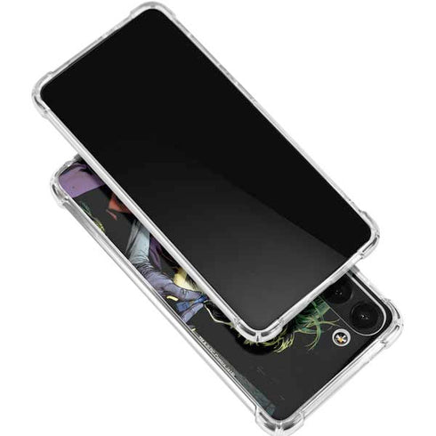 DC Comics The Joker Put on a Smile Galaxy S24 FE Clear Case