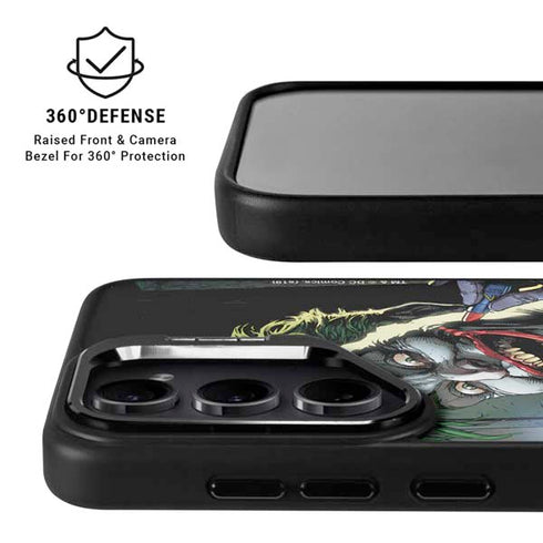 DC Comics The Joker Put on a Smile Galaxy S25 Plus Kickstand Case