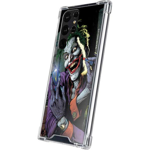 DC Comics The Joker Put on a Smile Galaxy S24 Ultra Clear Case
