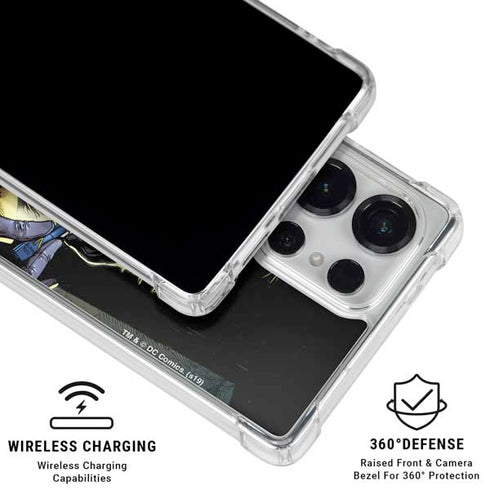 DC Comics The Joker Put on a Smile Galaxy S25 Ultra Clear Case