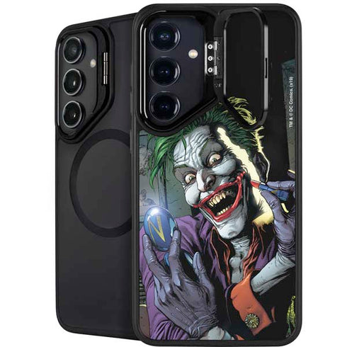 DC Comics The Joker Put on a Smile Galaxy S26 Kickstand Case