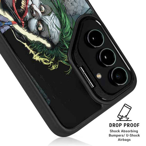 DC Comics The Joker Put on a Smile Galaxy S26 Kickstand Case