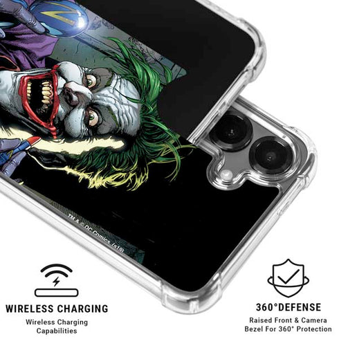DC Comics The Joker Put on a Smile Galaxy S26 Plus Clear Case